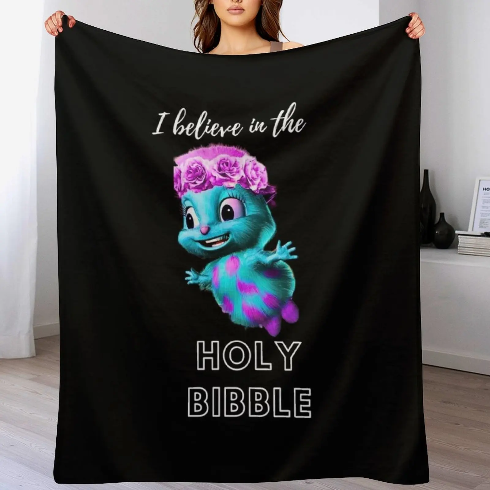 The holy Bibble Throw Blanket