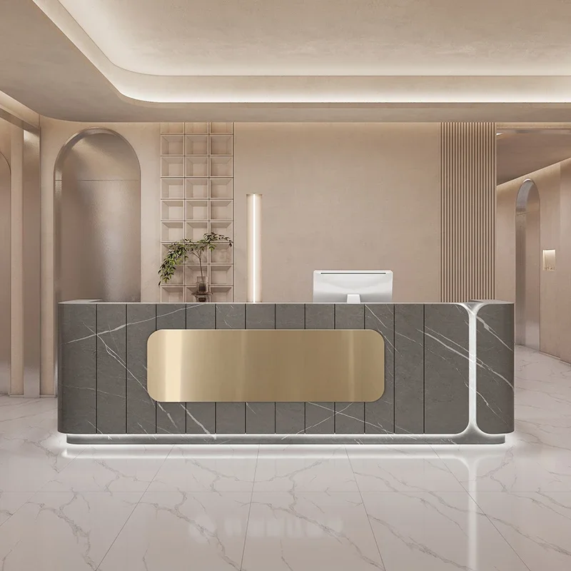 

Office Cash Register Office Chairs Clothing Store Reception Desks Shop Desk Tables Salon Front Escritorio Moderno Home Furniture