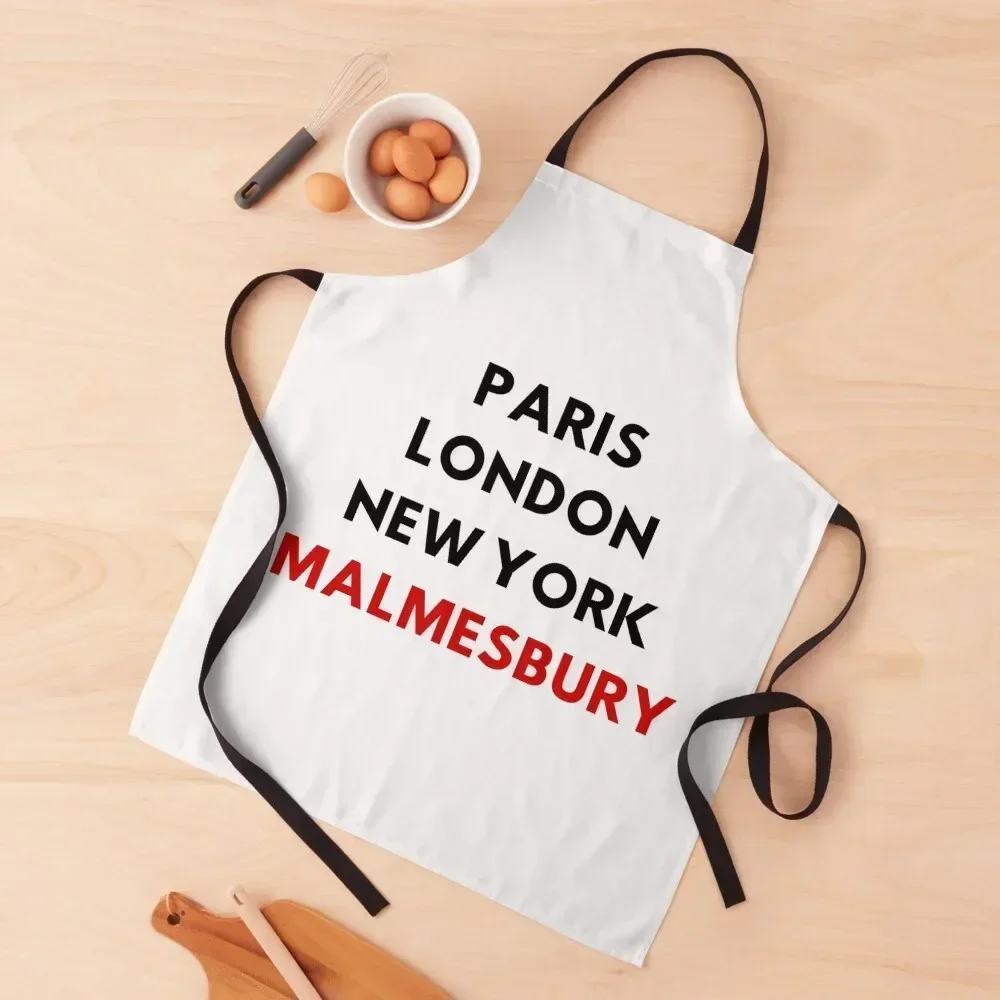 

Malmesbury - Paris, London, New York Apron christmas kitchen cloths Teacher Waterproof women Home Cleaning Apron