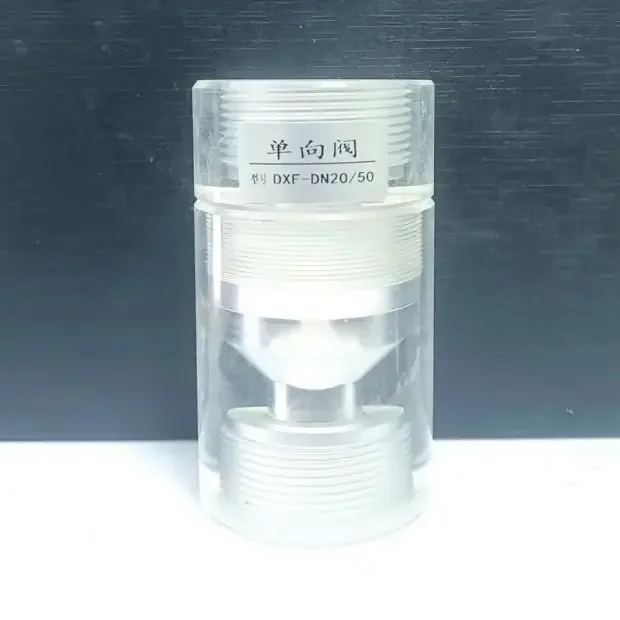 Plexiglass check valve Plexiglass check valve Chlorine dioxide generator transparent check valve