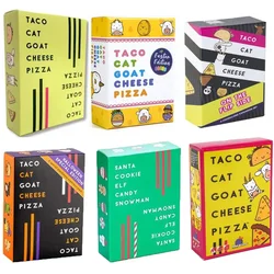 Taco Cat Goat Cheese Pizza Playing Cards Easter Edition Elf Candy Board Funny Games for Couples 2-8 People Friends Party Games