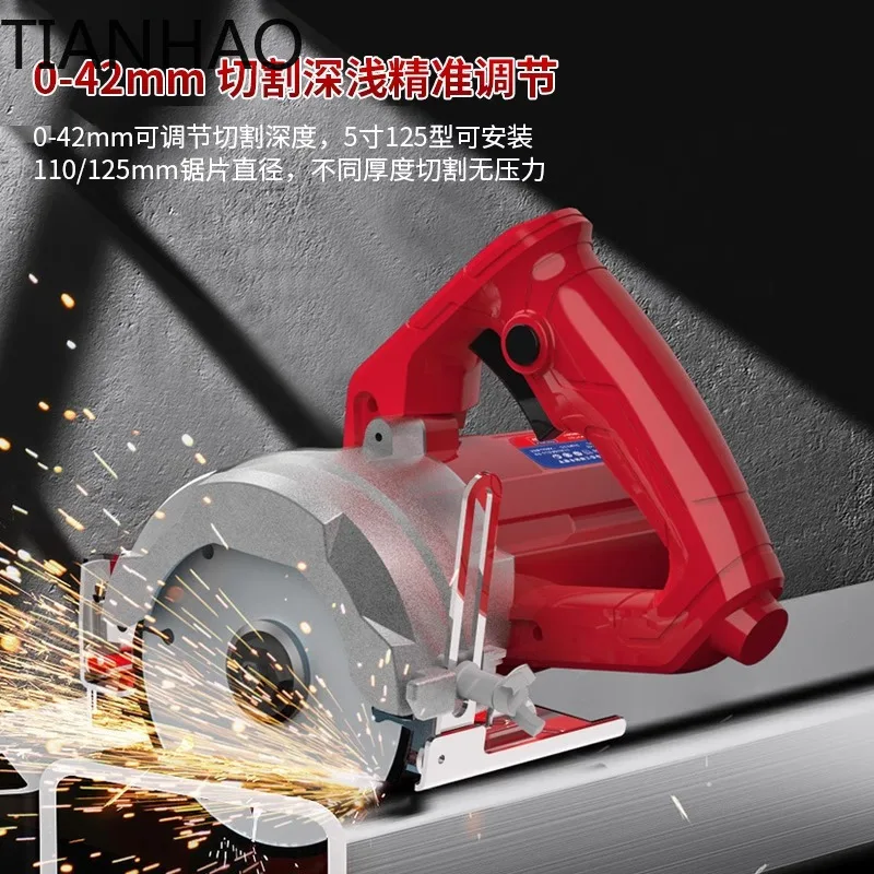 Industrial Grade High Power Portable Stone Tile Grooving Machine Marble Cutter Concrete Cutter