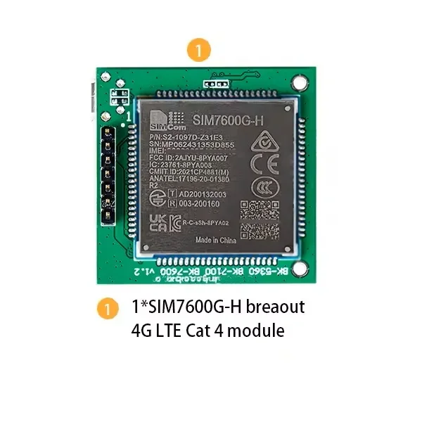 SIMCOM Global Multi Band LTE Cat4 Module SIM7600G H R2 Kit 4G Breakout SIM7600G-H Breakout Board 4G Coreboard for Global