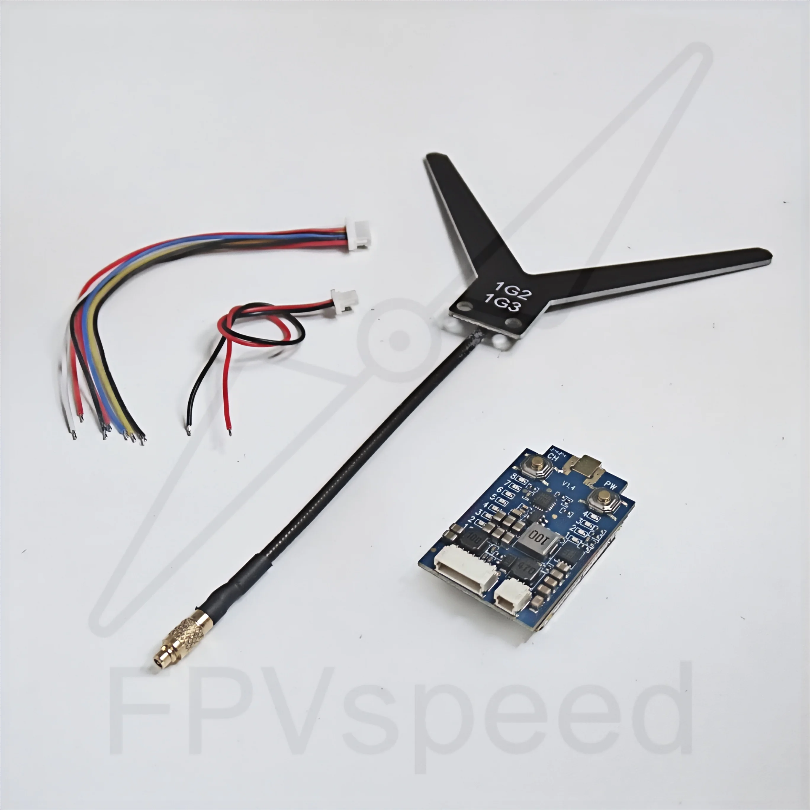

1.2G/1.3G 1W VTX-S4 Image Transmission Transmitter Long Distance Drone Crossing Aircraft Accs FPV Speed Transmit Modules Parts