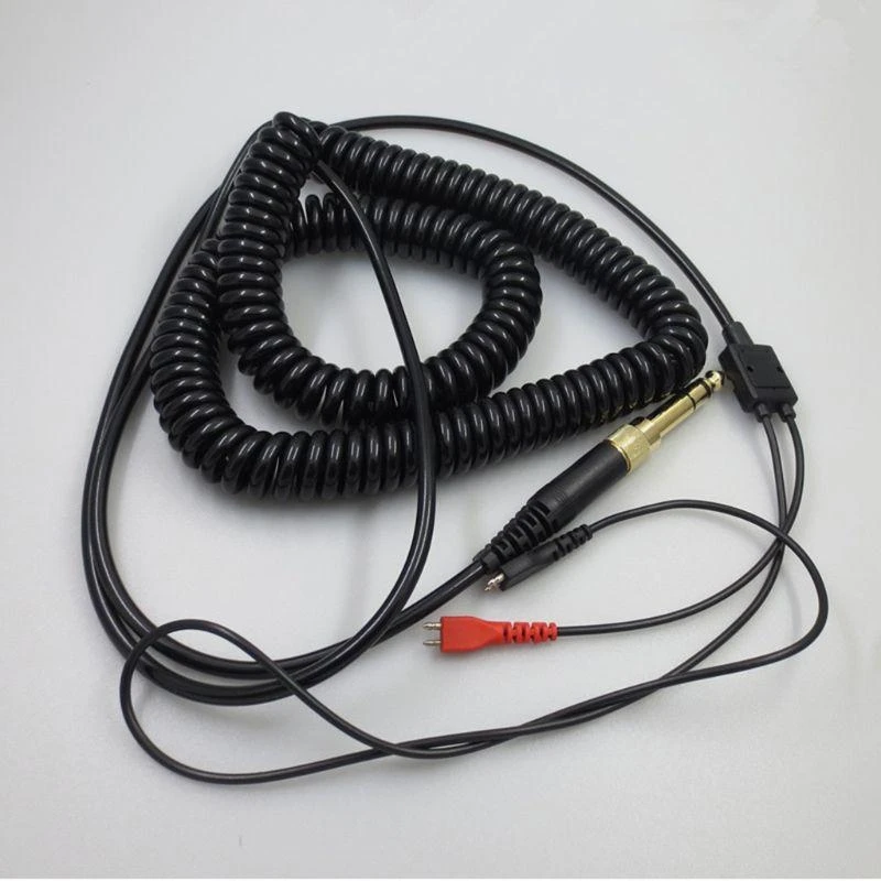 Kabel-Eingangs-Audiogeräte für HD25 HD560 HD540 HD48 vergoldete Stecker voller geschichteter Steckerdrähte E74A – Detail 1