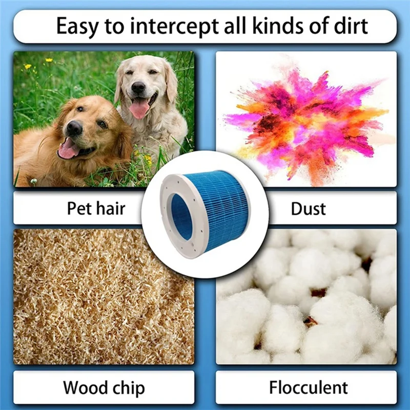 2 peças filtro hepa cjsjsq02xylx para xiaomi mijia umidificador sem névoa 3 [400] filtro de limpeza doméstica