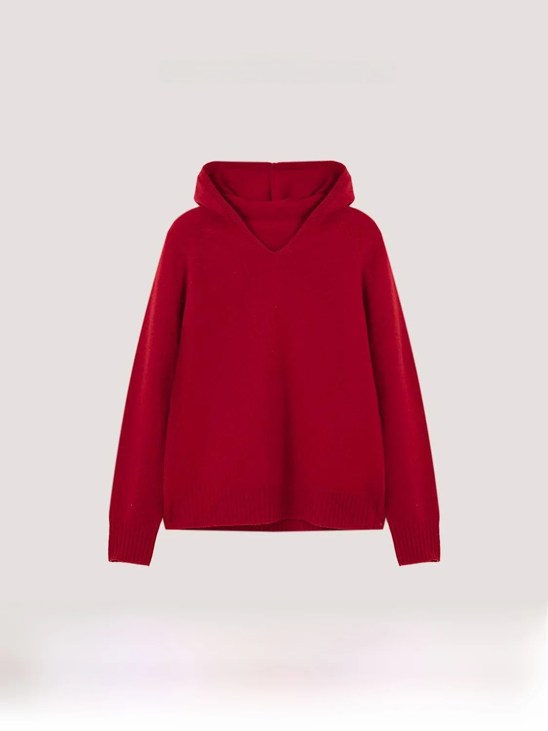 

Свитер Iva Cloud Travel из 100% шерсти с V-образным вырезом и капюшоном, вязаный, женский пуловер, модель 53Z2303, в стиле Hong Kong