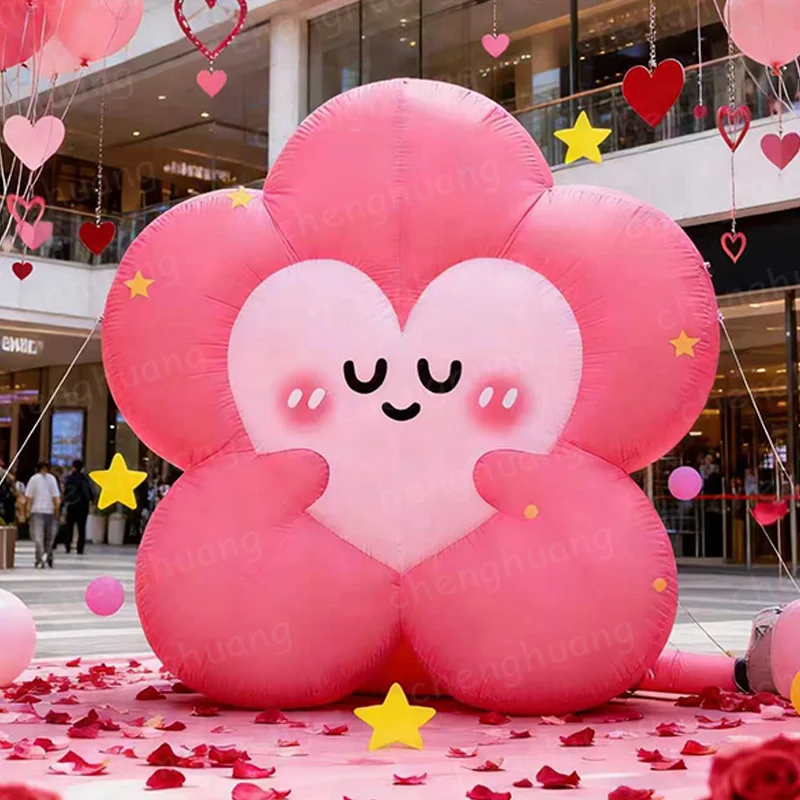 

Надувные куклы-цветы с вентилятором для декорации торговых центров и мероприятий на открытом воздухе