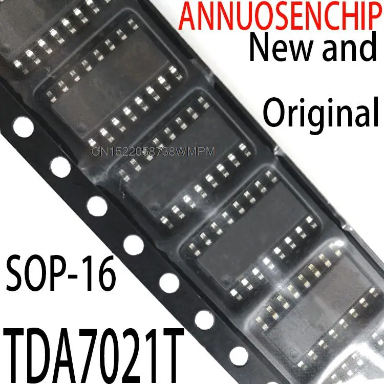 10PCS/LOT New and Original  TDA7021 SOIC NEW ORIGINAL SOP-16 TDA7021T