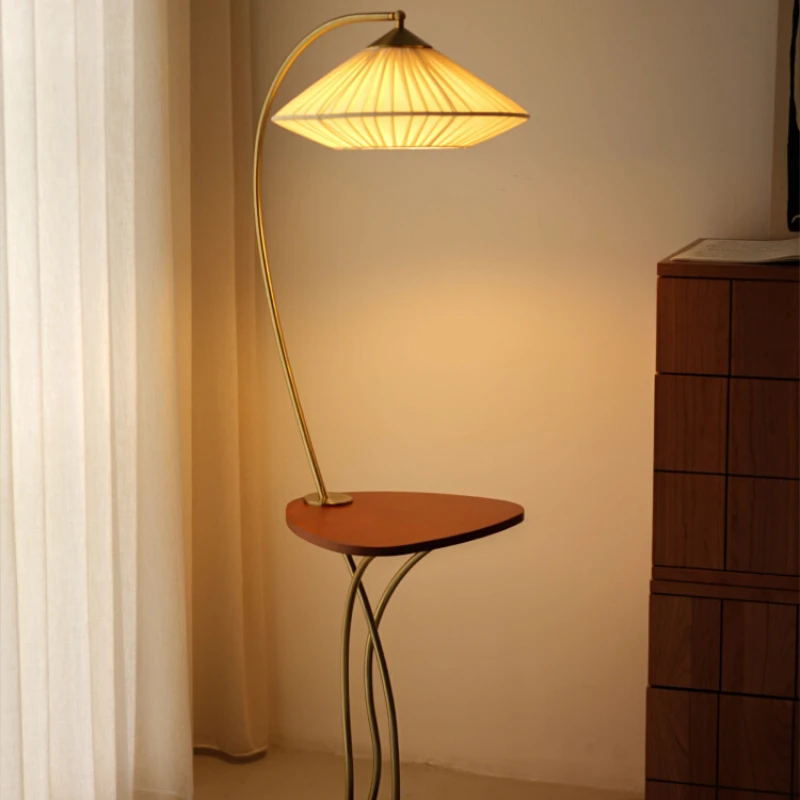 Floor lamp living room bedroom vertical high-value bedside retro atmosphere