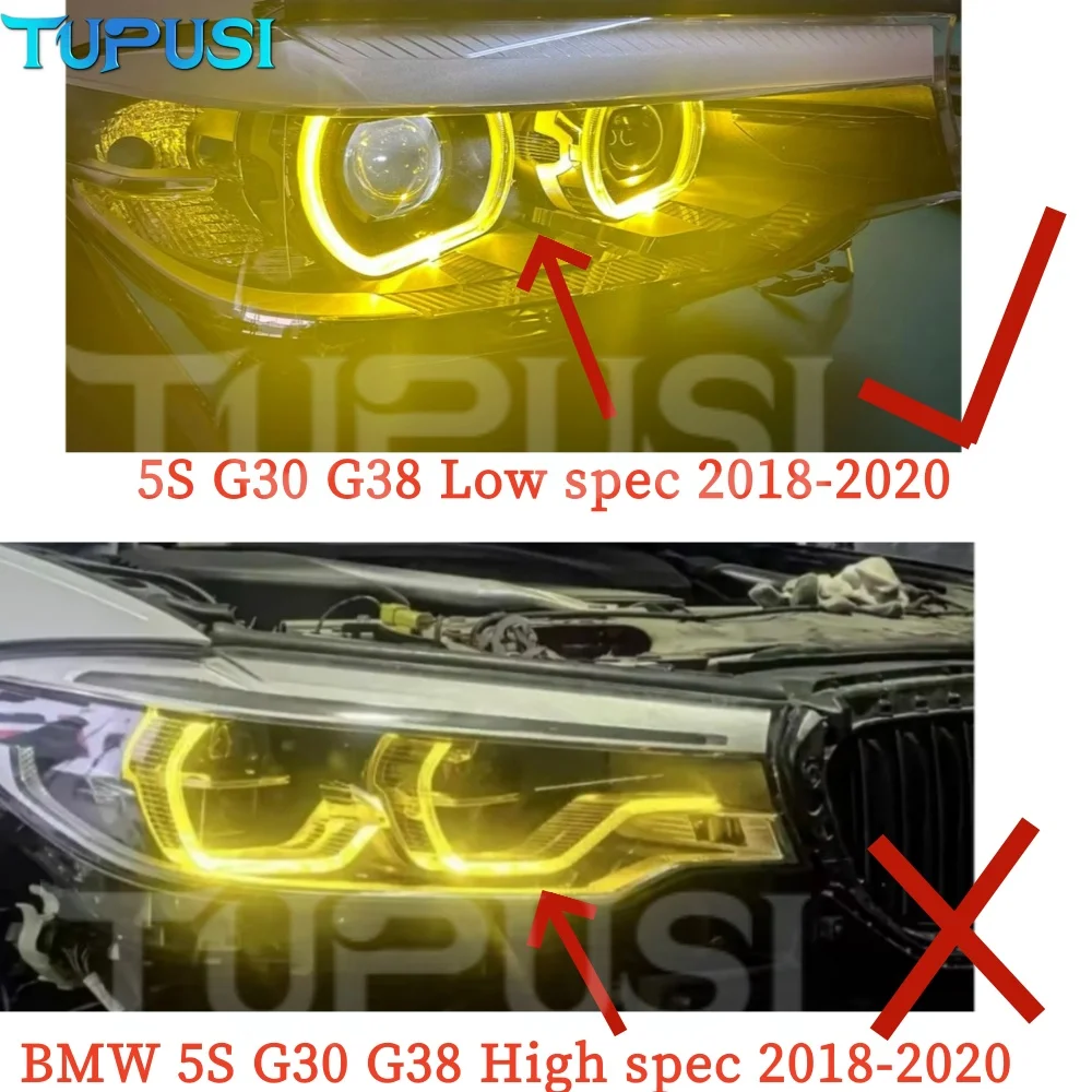 

LED Daytime Headligt Module New Yellow DRL Turn Light LED Boards for BMW Car 5 Series 540i 520i G30 G31 G32 G38 M5 2021-2023