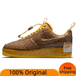 Nike Air Force 1 Low Experimental Archaeo Brown Sneakers shoes With Original Box