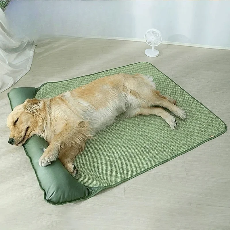 

Summer Dog Bed Cat Cool Mat Breathable Pet Sleep Ice Cushion for Small Medium Large Dog Cat Pet Cooling Mat Supplies