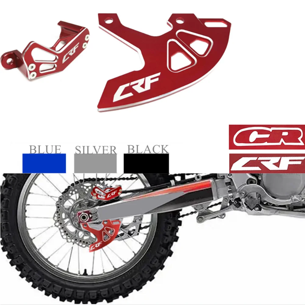 

For Honda CR125N CR250 CRF250R CRF250X CRF450R CRF450X Rear Brake Disc Guard Brake Caliper Guard Sprocket Guard Chain Cover