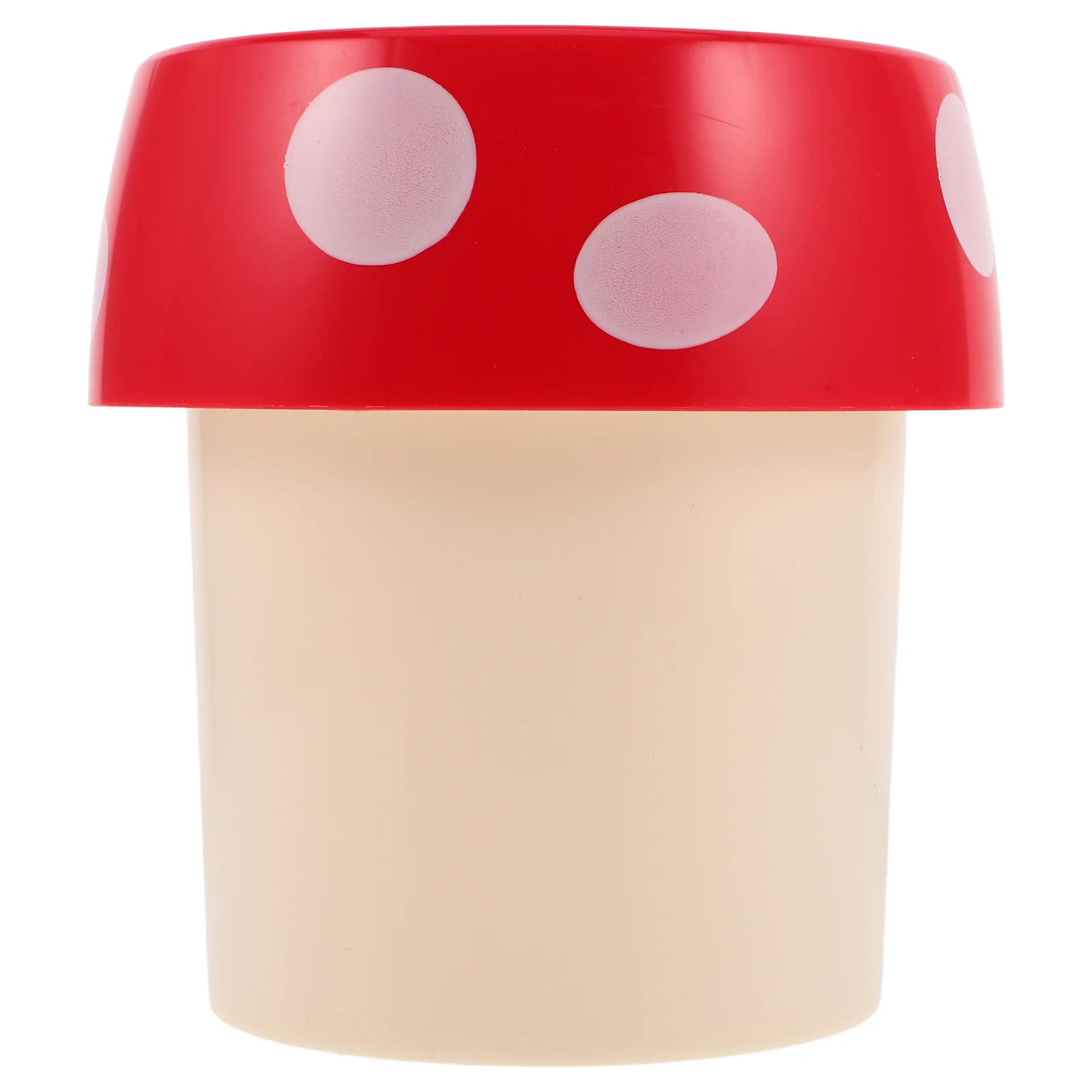

Mushroom Trash Can Cute Mini Desktop Garbage Bin No Lid for Home Office Kitchen Desk Pencil Holder Succulent Planter