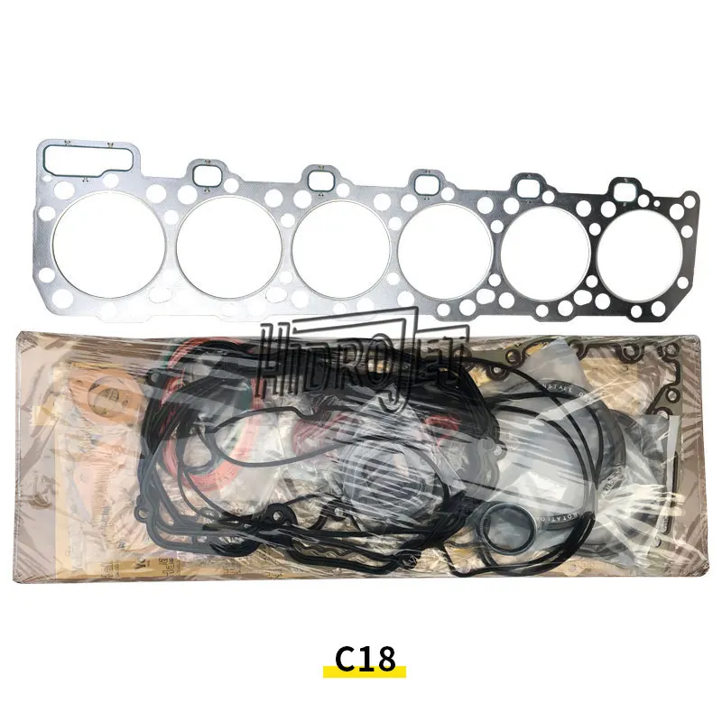 

Excavator Accessory Engine Parts C18 Gasket Kits Full Set Suitable For C18 Cat Engine Rebuild Parts
