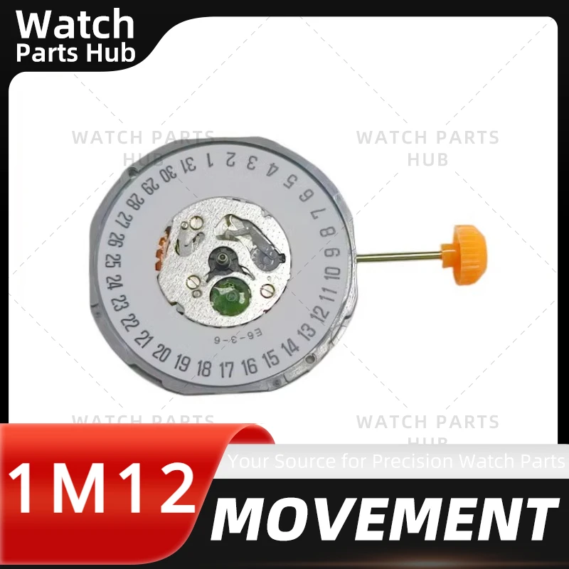 Japan Brand New & Original Miyota 1m12 Movement Three-Pin Single Calendar Movement Watch Accessories