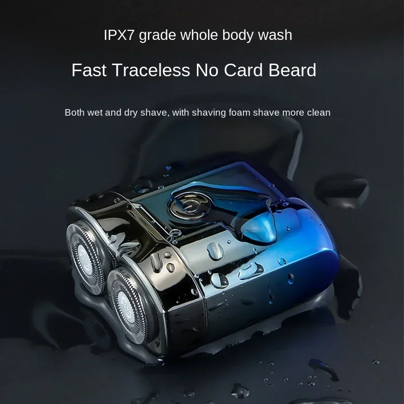 Double-headed Electric Shaver Compact Portable Car Travel Beard Knife Full Body Wash Razor Rs306