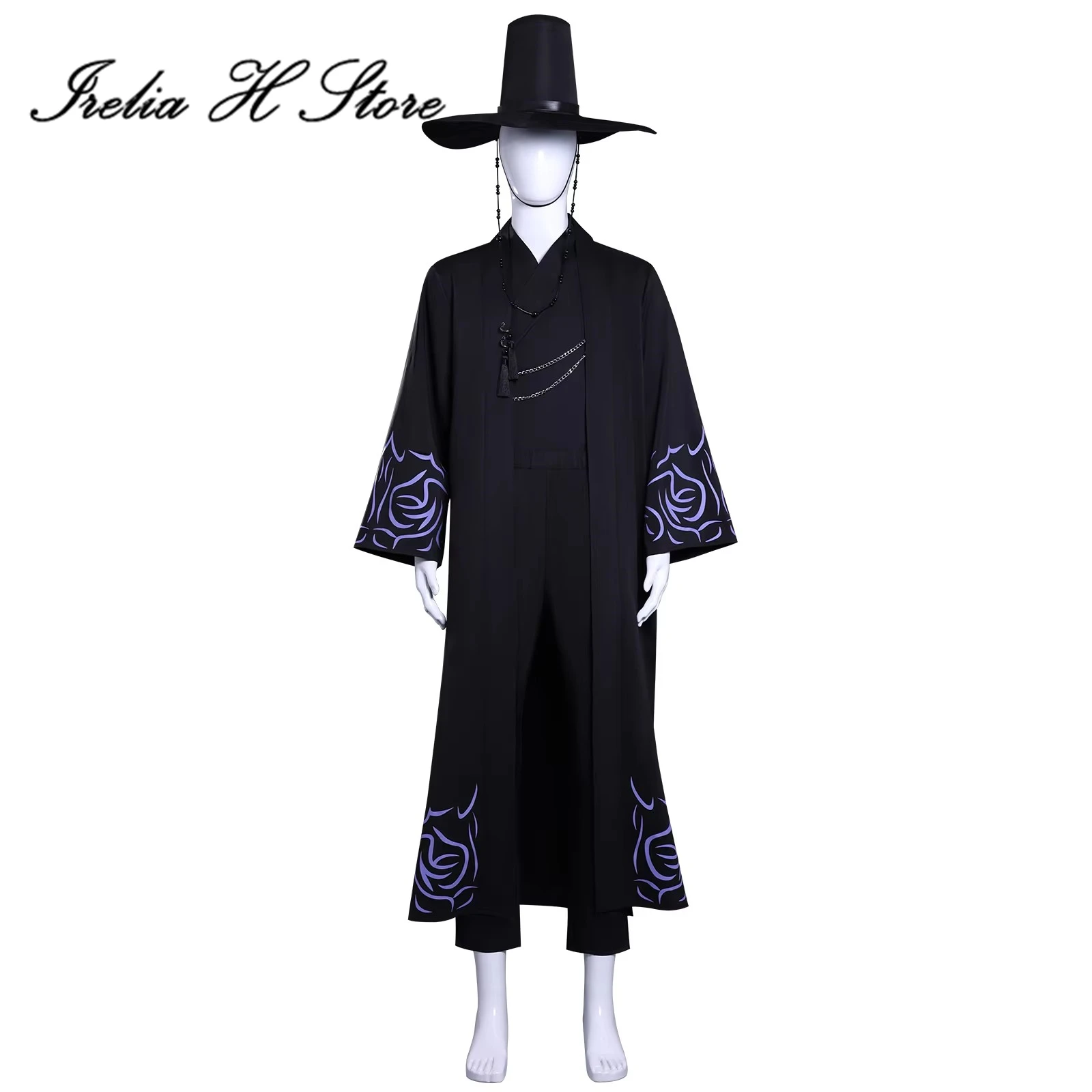 

Irelia H K-POP Saja Boys JINU Cosplay Costume for man Hanbok