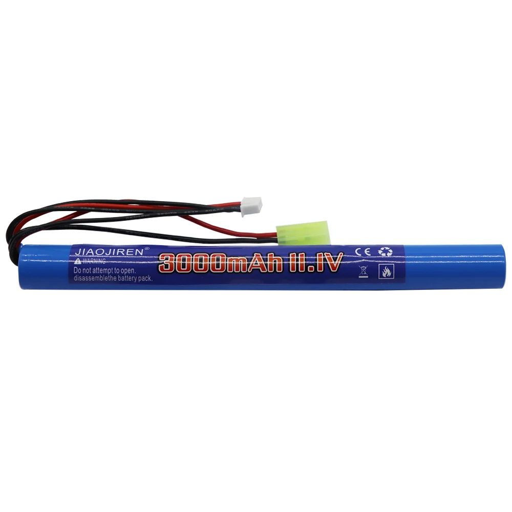 Akumulator do RC LiPO 11.1V 3000MAH AKKU Mini Airsoft Gun bateria 3S 18650 model RC bateria z wtyczką Tamiya/SM akumulator o dużej pojemności