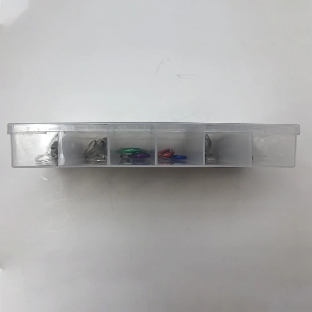 GOSWIFT Metal Key Holders ey Chain Ring and Key Chain Hooks Keychain Making Kit for DIY Crafts