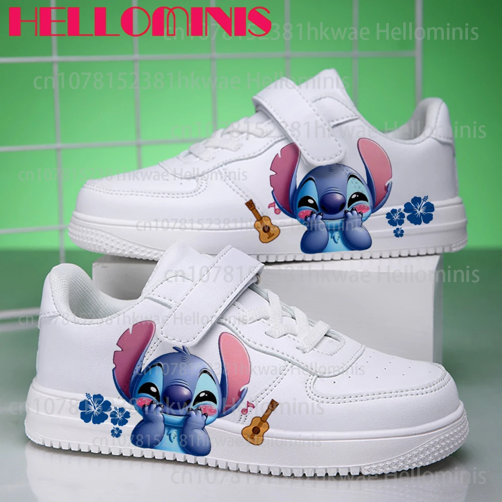 Stitch shoes girls boys shoes sneakers for children Student Casual Sports basketball shoes Kid Sneakers Fashion Christmas Gift