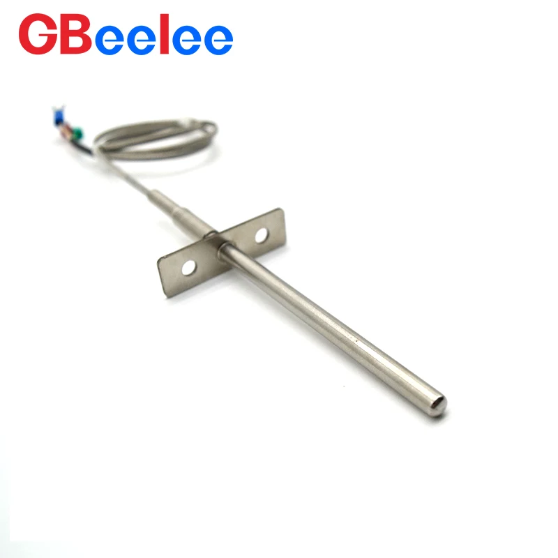 30 peças 5mm * 100mm sonda k j pt100 tipo 50mm 150mm 200mm -200 ~ 2500 ° C 1m 2m 3m 5m Cabo Sonda Termopar Industrial Temperatura Se