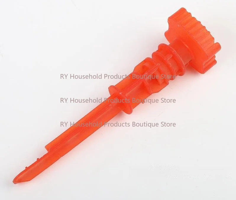 Red Plastic Housing 19mm Connecting Dia Oil Plug for Air Compressor 2pcs