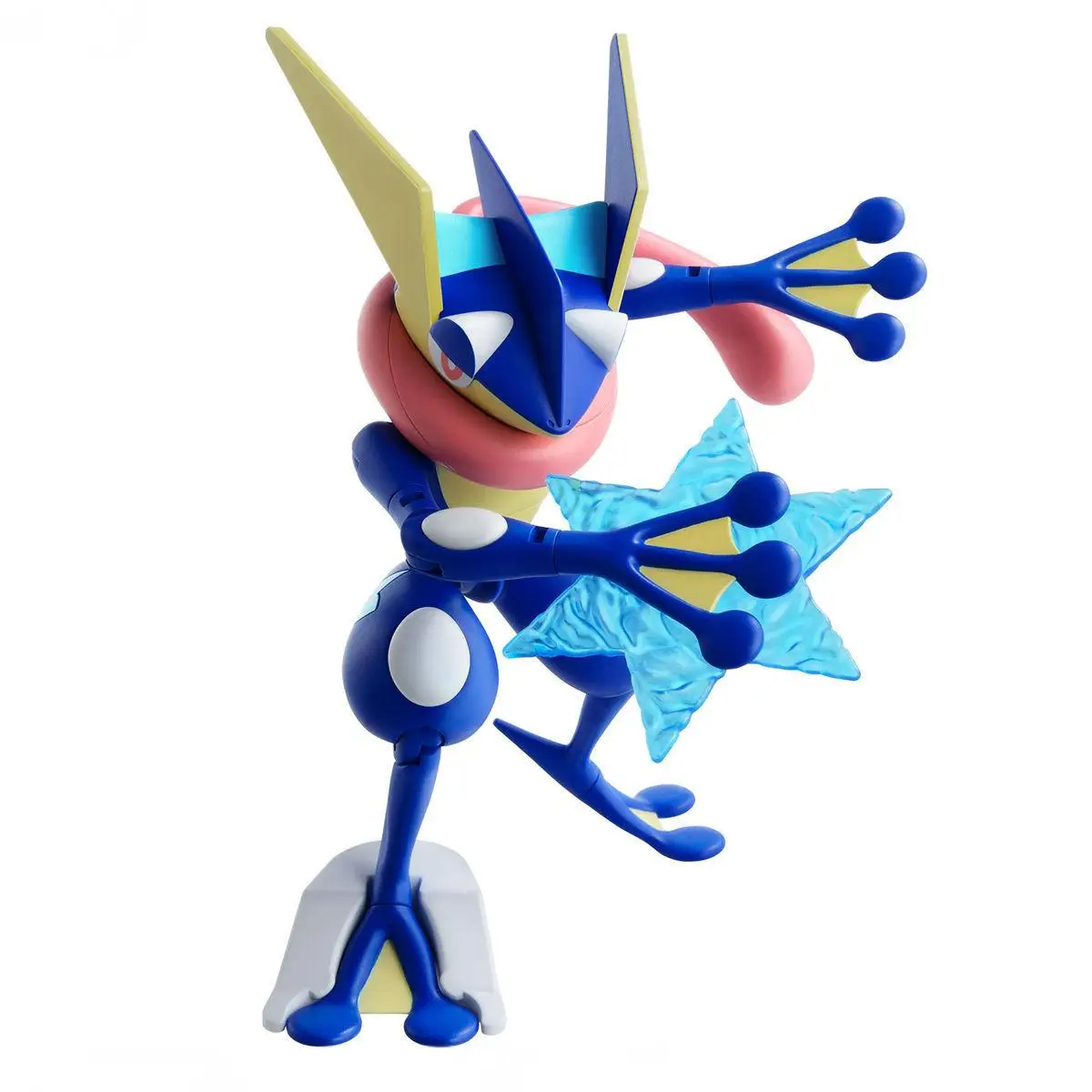 Bandai Original Pokemon ​​​​Greninja​​ Anime Action Figure Assembly Model Toys Collectible Model Ornaments Gift for Children