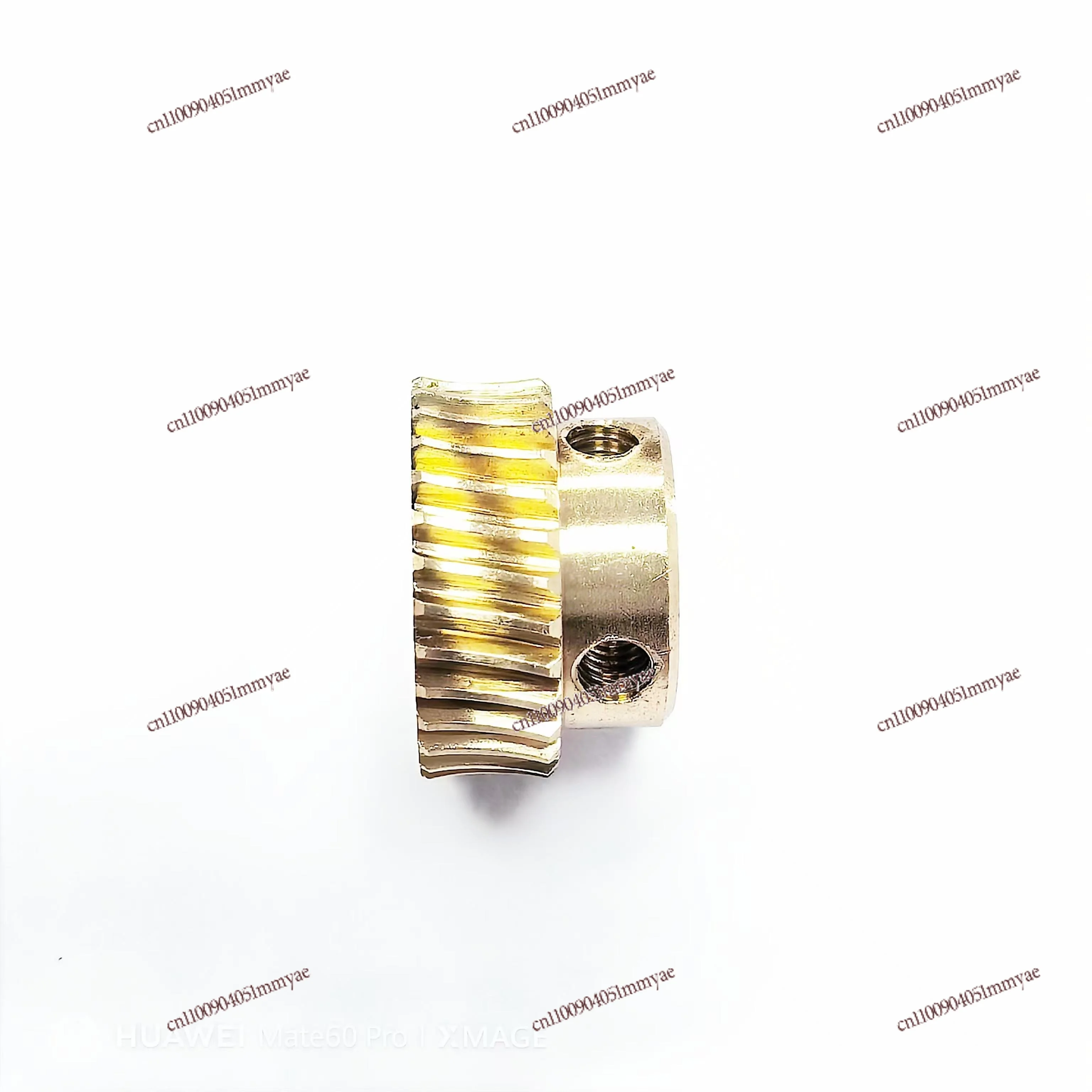 

Small modulus worm gear transmission ratio 1:7.5 copper reducer