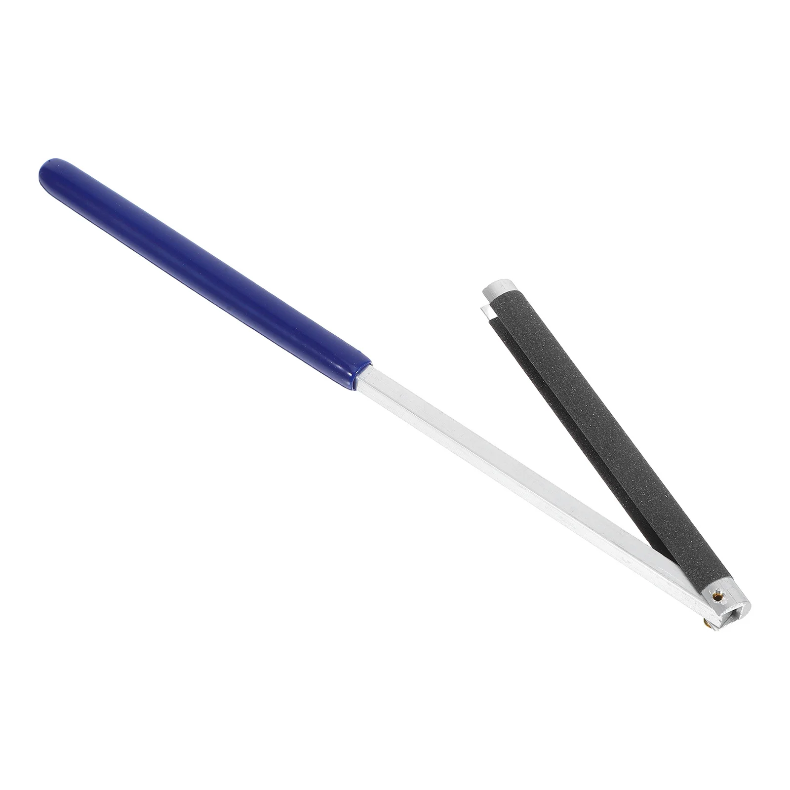 

Semicircular Sandpaper Holder Plastic Handle DIY Repair Replaceable Tool for Woodworking Metalworking Guitar Maintenance