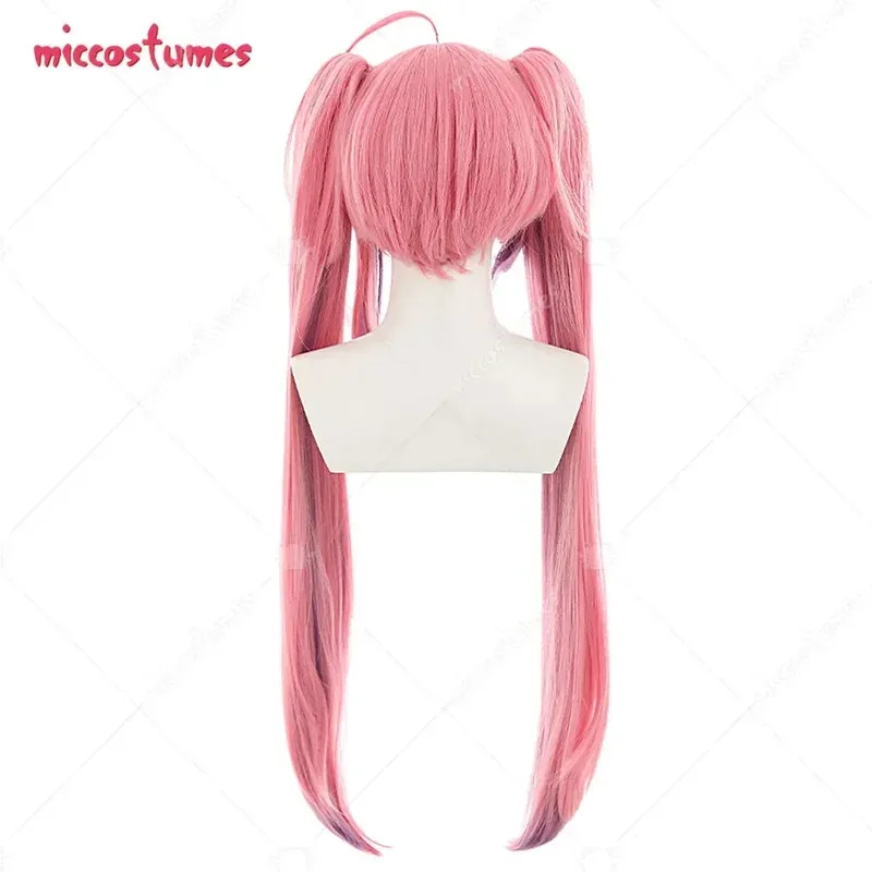 

2025 Miccostumes Women's Cosplay Long Pink Mixed Color Wig