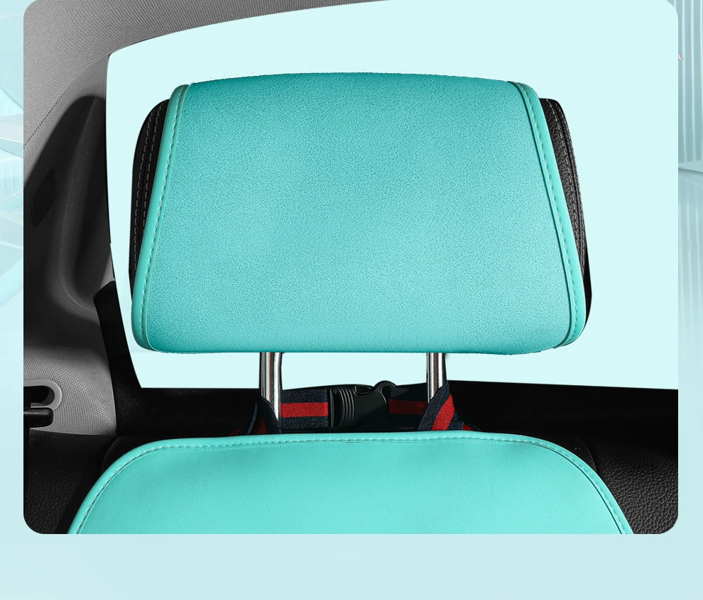 Leder-Autositzbezüge Luxus-Sitzpolster für BMW E60 X5 E70 E46 E36 Audi A4 B8 Golf 5 Opel Corsa d Cupra Formentor – Detail 5