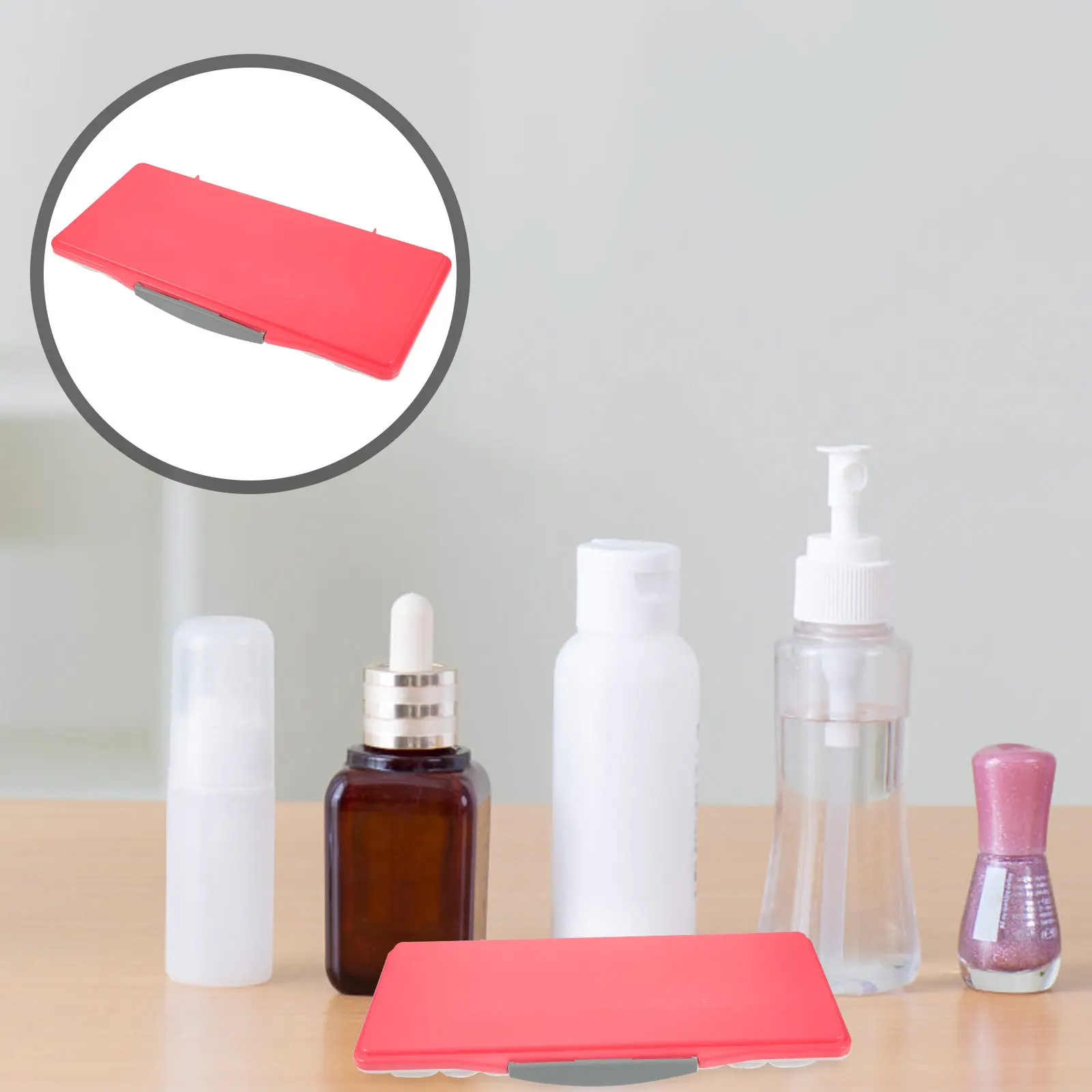 

Пластиковый многоразовый лоток для смешивания акварельных красок для художников и студентов, инструмент для модулирования цвета, портативные художественные принадлежности