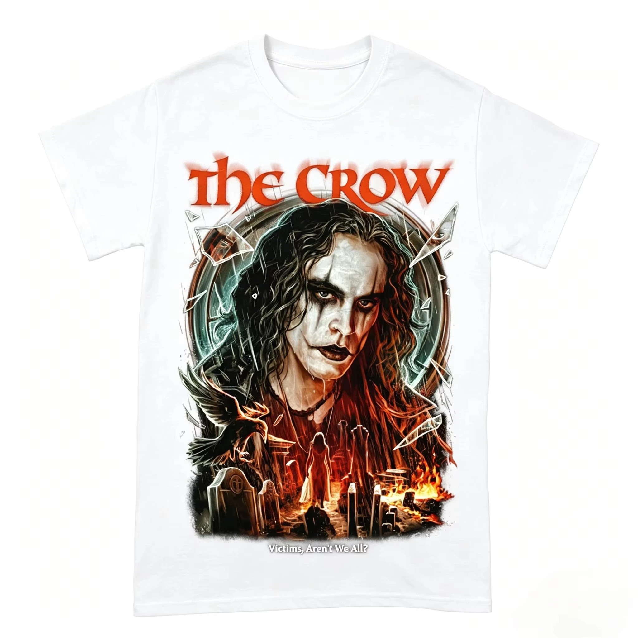 2026 new Graphic T-shirts for both men and women who love horror movies. Casual street style. Short-sleeved T-shirts.