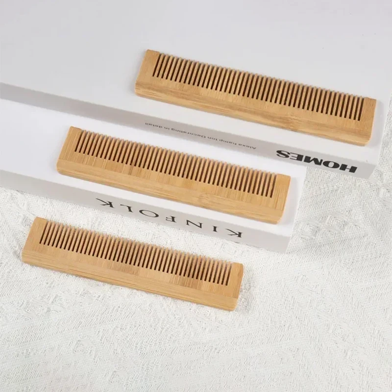 Brosse de massage portable en bois de bambou, peigne de haute qualité, évent, soins des cheveux, beauté, santé, SPA