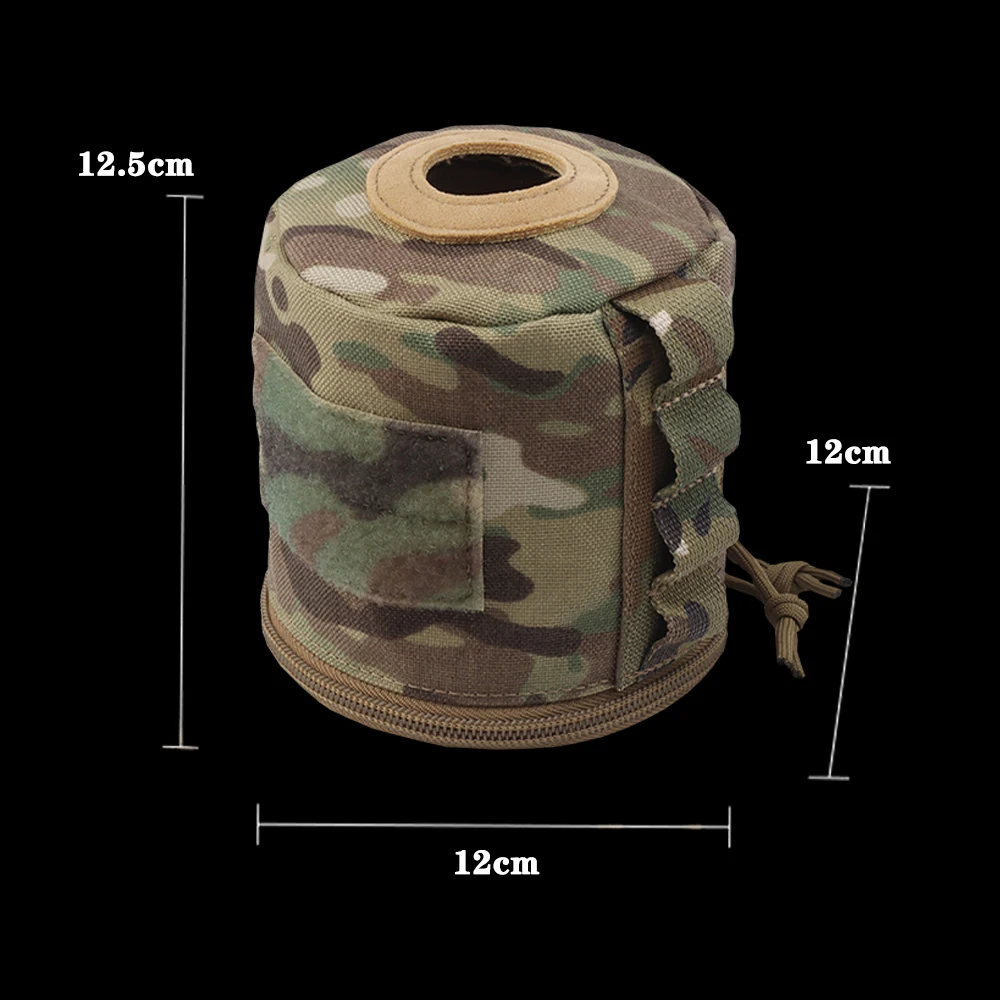 Tactical hygiene roll paper storage bag, toilet paper holder suitable for outdoor, camping hunting fishing hiking Tissue Cover