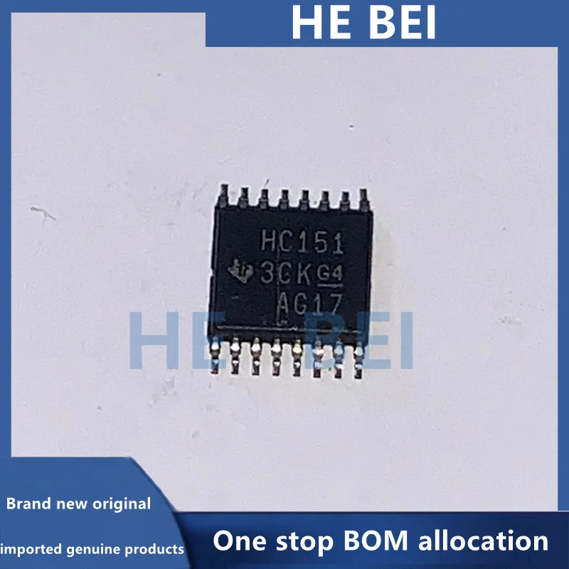 SN74HC151PWR signal switch codec multiplexer TSSOP16 package silk screen HC151