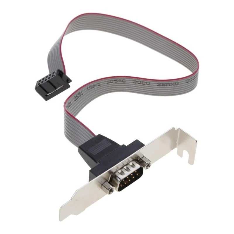 Defletor serial db9 rs232 linha de defletor placa-mãe linha serial com porta computador 9 pinos chumbo serial db9pin expansão