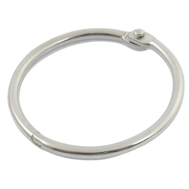 

-A96P 9 X Hinge Leaves Ring Ring Paper Ring Diameter Key Ring