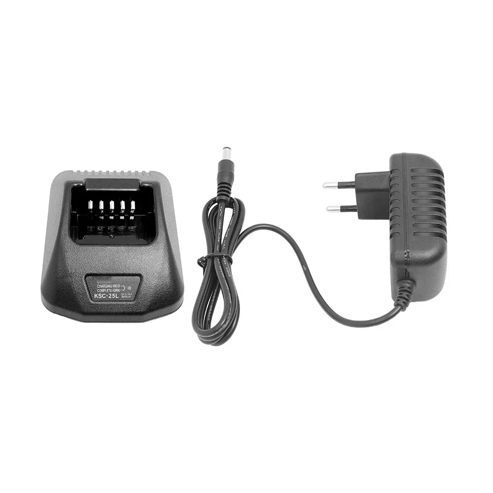 Cargador de escritorio para walkie-talkie, batería para KSC-25, Kenwood, TK-2140, TK-3140, TK-2160, radio bidireccional