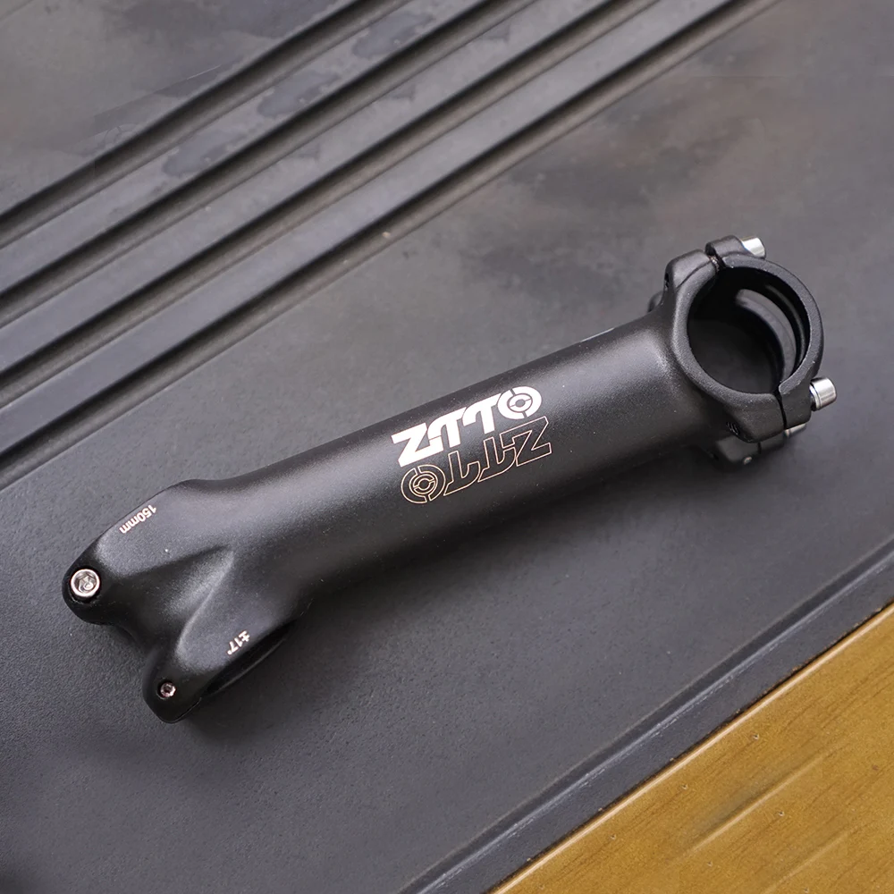 ZTTO 130 140 150mm Extra Langer Fahrradvorbau aus Aluminiumlegierung 31,8mm Fahrradlenker-Vorbau für Fixie-Bike, Rennrad und Straßenrad – Detail 2