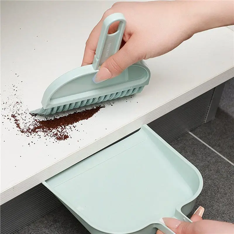 ABYP القنافذ والحيوانات الصغيرة الأخرى - مجموعة مجرفة وفرشاة صغيرة أداة تنظيف لنفايات الحيوانات (عبوة من قطعتين) #4