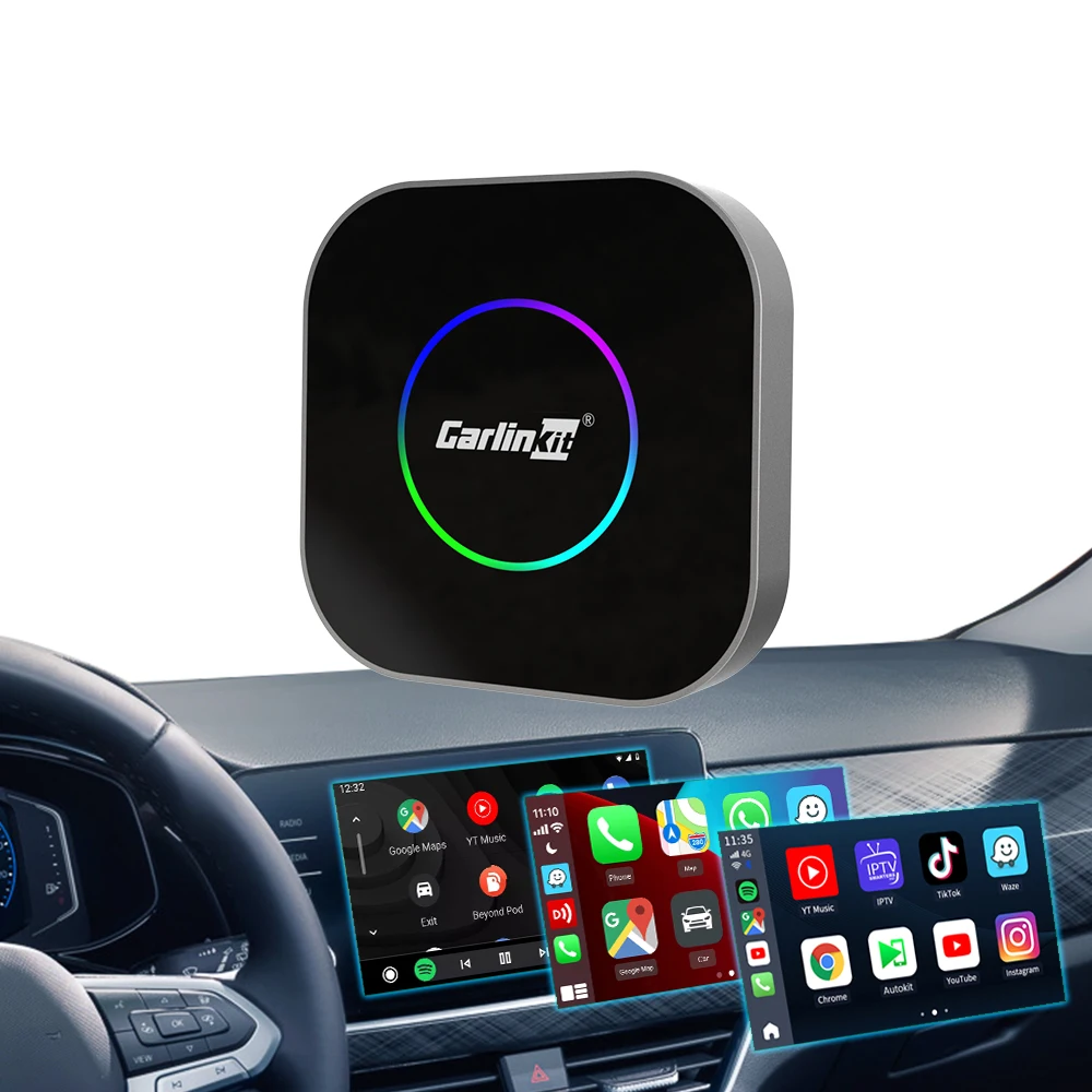 

Новое поступление Cpc200 Tbox S2 128G 64Gb Carlinkit Smart Ai Box Беспроводной автомобильный игровой адаптер Android 13 Auto Gps Usb Dongle для Youtube