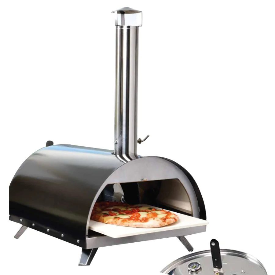 USA Popular Small Wood Camping Stove Stone Fire Pizza Oven  Portable Pizza Oven