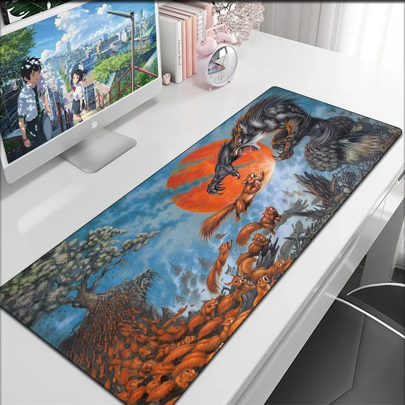 Gaming Mouse Pad M-Magic the Gathering Game Mats Mousepad Gamer Office Accessories Xxl Deskmat 900x400 Extended Mat Carpet Large