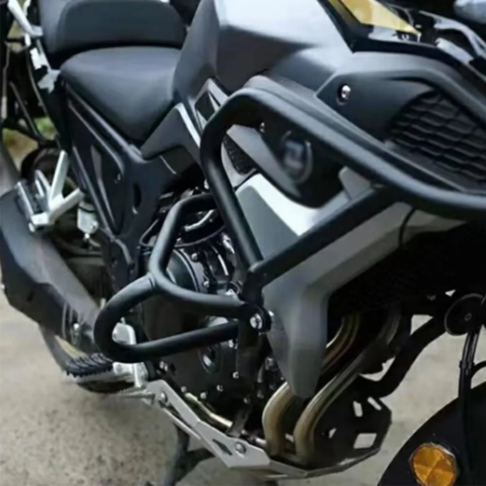 For Colove 500X Motorcycle KY 500X Engine Guard Engine Guard Crash Bar Protection Bumper Guards For Montana XR5 Fit Colove 500X