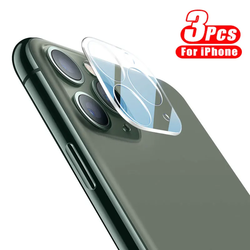 3Pcs Camera Protector Film For iPhone 11 12 13 Pro Max Mini Lens Protective Tempered Glass on iPhone 7 8 6 6S Plus Glass