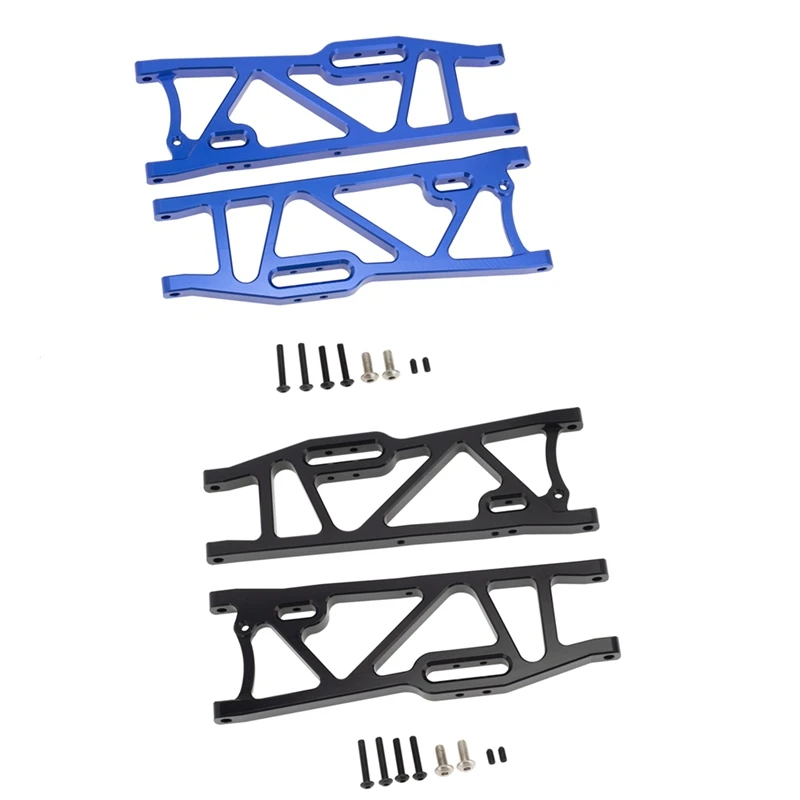 Brazos de suspensión inferiores traseros de Metal ARA330654 para Arrma 1/8 Kraton Notorious Outcast Talion 1/7 Fireteam Parts