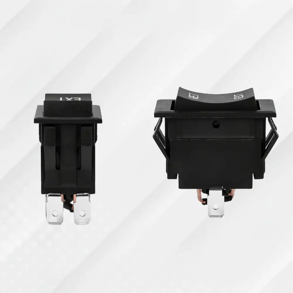Industrial Electrical Rocker Switch KCD2 7 203 Boat Style Momentary DC For Automotive Modification Panel Toggle Equipment